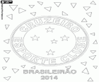 Cruzeiro de Belo Horizonte, campeão do Campeonato Brasileiro de Futebol em 2014. Brasileirão 2014