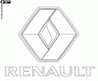 Logo da Renault. Marca de automóveis francesa