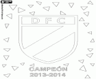 Danubio FC, campeão da primeira divisão do futebol do Uruguai 2013-2014