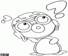 Pororo é um pinguim curioso, ele sempre se pergunta por que
