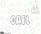 Gael, nome de origem bretã. Gael é a forma abreviada de Gwenael, Gwennael e Gwenhael