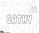Cathy, diminutivo de origem inglesa para nomes como Catherine e Cathleen. Também usado em outros idiomas