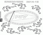 PSV Eindhoven, campeão da Liga holandesa de futebol Eredivisie 2014-2015