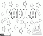 Fadila, nome de origem árabe. Fadila, variante de Fasheela e Fazila. É o feminino de Fadil, seu significado é virtuoso
