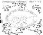 FC Zenit St. Petersburg, campeão da Premier League 2014-2015, liga de futebol russo