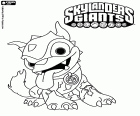 Hot Dog, o cão é um Skylanders de fogo