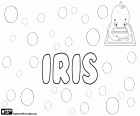 Iris, nome para menina, deusa do Olimpo, a mensageira dos deuses na mitologia grega. Iris, nome de origem grega, em muitas línguas