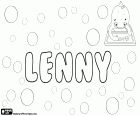 Lenny, nome com origens diversas e em vários idiomas. Lenny e sua variante Lennie são nomes usados para menina e menino