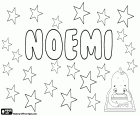 Noemi, nome feminino de origem hebraica. Noemi, nome em espanhol, português, checo e húngaro
