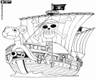 O primeiro barco de Luffy e os piratas do chapéu de palha é a caravela chamada Going Merry