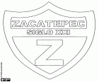 Emblema do Club de Futbol Zacatepec Siglo XXI, futebol mexicano, baseado na cidade de mesmo nome, no estado de Morelos