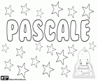 Pascale, nome de origem latina, derivada de Paschalis, seu significado é a Páscoa. Pascale, nome francês para menina
