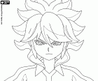Amemiya Taiyou joga como meio-campista no Inazuma Eleven Go