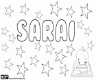 Sarai, nome feminino de origem bíblica. Sarai ou Saray, nome original da esposa de Abraão até Deus muda seu nome para Sarah