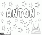 Anton, nome próprio masculino de origem latina, derivado de Antonius