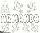 Armando, nome para menino de origem germânica, seu significado é soldado ou homem de guerra. Armando, nome em espanhol, Português e italiano
