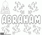 Abraham,nome para menino em muitas línguas. Abraham, nome de origem hebraica, derivada de Avraham, que significa pai de muitos, nome da tradição bíblica, nome do patriarca Abraão