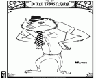 Wayne, o lobisomem, um personagem do Hotel Transilvânia