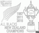 A equipe nacional da Nova Zelândia de rugby, os All Blacks são os campeões da Copa do mundo de rugby 2015 repetindo o título de 2011. Nova Zelândia jogou a final contra a Austrália e o resultado tem sido 34-17. O jogador Dan Carter foi escolhido o homem do jogo em sua última participaçãoo com os All Blacks. Nova Zelândia é o primeiro tri-campeão da Copa do mundo de Rugby, Web Ellis Cup: 1987, 2011 e 2015