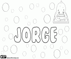 Jorge, nome masculino em espanhol e português, vem do nome de origem grega Georgios derivado georgos, seu significado é trabalhador da terra
