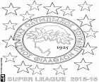 Olympiacos FC, Olympiacos Piraeus, campeão da Super League 2015-2016, a primeira divisão do campeonato grego de futebol