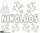 Nikolaos, nome grego para menino, nome popular na Grécia e em Chipre. Nikolaos, variante de Nikolas, Nikolaus e Nikolos