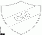 Escudo do Club Nacional, um clube de futebol com sede em Assunção, capital do Paraguai
