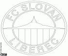 Logotipo do FC Slovan Liberec, clube de futebol da cidade de Liberec, na República Checa