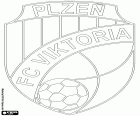 Logo do FC Viktoria Plzeň, clube de futebol da cidade de Pilsen, na República Checa