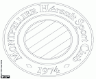 Distintivo de Montpellier HSC, clube de futebol francês