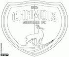 Emblema de Chamois Niortais Football Club, conhecido como Les Chamois, as camurças, clube de futebol de Niort, cidade de Deux-Sèvres, no centro-oeste da França