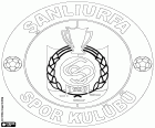 Emblema do Şanlıurfa Spor Kulübü, clube desportivo de Şanlıurfa, cidade do sudeste da Anatólia e capital da província de Şanlıurfa. A cidade também é conhecida como Urfa
