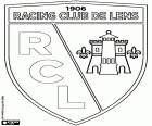 Logo do Racing Club de Lens, clube de futebol de Lens, cidade do Pas-de-Calais, no norte da França
