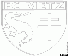 Distintivo do Football Club de Metz, clube de futebol da cidade de Metz, no nordeste da França. Metz foi a capital da Lorena, na antiga região, hoje em dia é a capital do departamento de Moselle