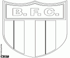 Distintivo do Botafogo Futebol Clube, Botafogo de Ribeirão Preto, clube de futebol com sede na cidade do interior do estado de São Paulo, Brasil