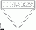 Escudo de Fortaleza Esporte Clube, clube desportivo com sede na cidade de Fortaleza, capital do estado do Ceará, na região nordeste do Brasil