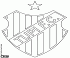 Distintivo do Tupi Football Club, clube de futebol sediado em Juiz de Fora, cidade do estado de Minas Gerais, no sudeste do Brasil
