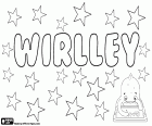 Wirlley, nome para menino usado no Brasil, variante de Wirley. Wirley também é um sobrenome de origem inglesa