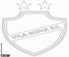 Logo do Vila Nova Futebol Clube, clube de futebol sediado na cidade de Goiânia, a capital do estado de Goiás na região centro-oeste do Brasil