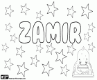 Zamir, nome masculino com várias origens e significados. Zamir, nome para menino usado na Albânia, o nome feminino é Zamira, seu significado é voz doce. Zamir, nome masculino árabe e do Paquistão de origem persa. Zamir, transliteração de um nome de origem hebraica para menino, também é um sobrenome israelense
