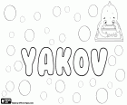 Yakov, nome para menino que corresponde ao Jacó, usado na Rússia e Bulgária, variante de Jakov, Iakov e Yacov. Também é uma variante do mesmo nome transliterado do Hebraico Yaakov