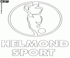 Logotipo de Helmond Sport, clube de futebol baseado em Helmond, cidade no sul da Holanda, na província de Brabante do Norte