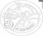Emblema do Football Club Den Bosch, clube de futebol baseado em Den Bosch, nome oficial d's-Hertogenbosch em Holandês, cidade no sul dos Países Baixos e capital da província de Brabante do Norte