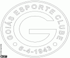 Emblema do Goiás Esporte Clube, clube de esporte em Goiânia, cidade na região centro-oeste do Brasil e capital do estado de Goiás