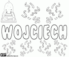 Wojciech, nome polonês para menino com variantes como Wojtek, Wojtuś e Wojcio, entre outros