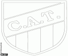 Logo do Club Atlético Tucumán, clube de futebol com sede em San Miguel de Tucumán, cidade no noroeste da Argentina e capital da província de Tucumán, localizada a mais de 1300 km de Buenos Aires