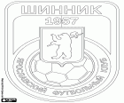 Logotipo do FK Shinnik Yaroslavl, clube de futebol baseado em Yaroslavl ou Iaroslavl, cidade às margens do rio Volga situada 250 km ao nordeste de Moscou e a capital do Oblast de Yaroslavl. O centro histórico de Yaroslavl é Património Mundial da UNESCO