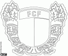 Escudo de Futebol Clube Famalicão, clube de futebol com sede em Vila Nova de Famalicão, cidade da região norte de Portugal no distrito de Braga