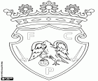 Logo do Futebol Clube Penafiel, clube de futebol com sede em Penafiel, cidade do distrito do Porto, na região Norte de Portugal