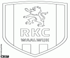 Logotipo de Rooms Katholieke Combinatie Waalwijk, conhecido como RKC Waalwijk, clube de futebol com sede em Waalwijk, cidade no sul dos Países Baixos, na província de Brabante do Norte